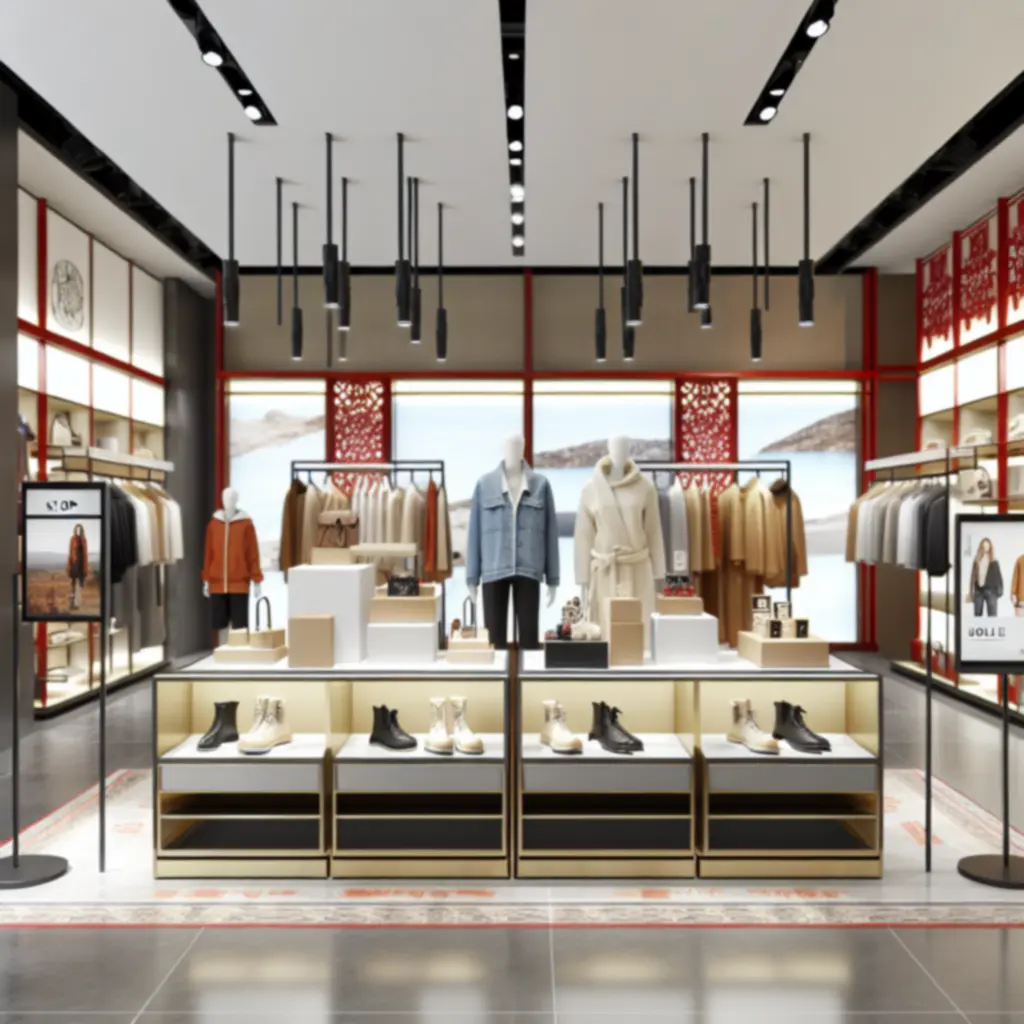 Zestawienie produktów modowych z wyróżnionych marek