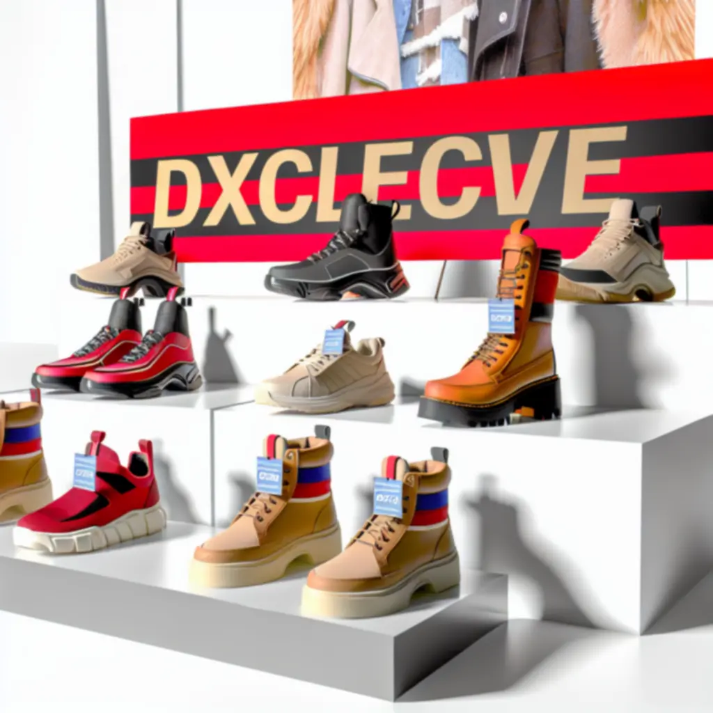 Prezentacja marek obuwniczych objętych rabatami