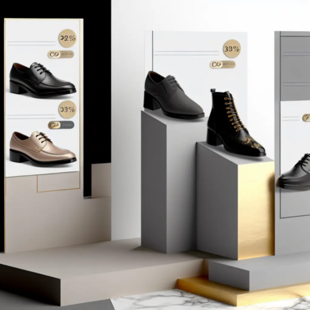 Przegląd kolekcji obuwia z wyróżnionymi poziomami rabatów